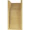 Ekena Millwork 9"W x 9"D x 18"H Wide Carmel Rough Cedar Woodgrain TimberThane Corbel, Primed Tan CORUR09X09X18CARRCPR - alternate 2